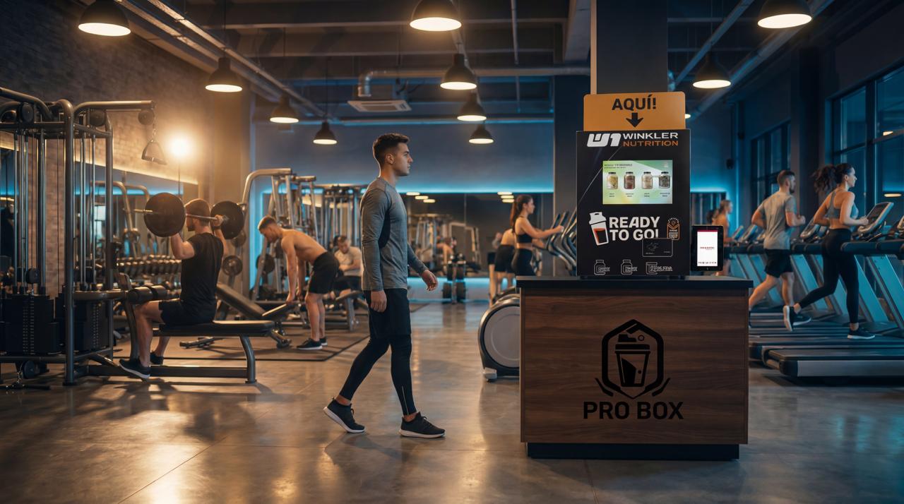 Máquina ProBox en un gimnasio
